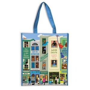 Main Street Books Reusable Shopping Bag -- Galison